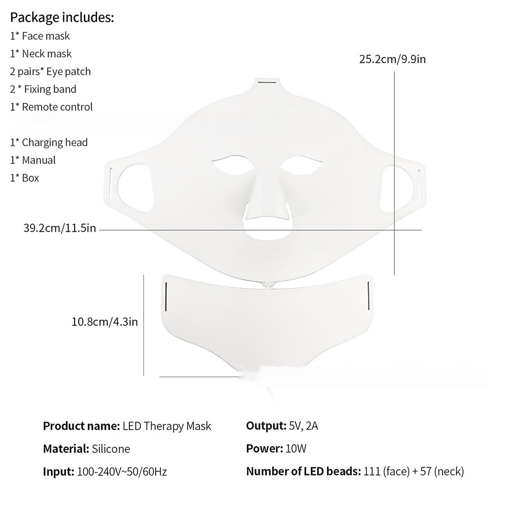 LumaGlow LED Light Therapy Mask